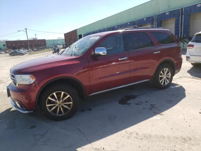 1C4RDJDG3FC818421 - 2015 DODGE DURANGO LIMITED RED photo 1