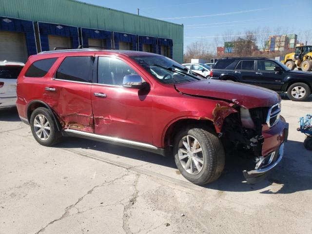 1C4RDJDG3FC818421 - 2015 DODGE DURANGO LIMITED RED photo 4