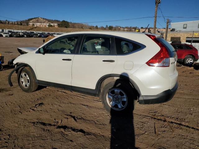 5J6RM4H31DL046548 - 2013 HONDA CR-V LX WHITE photo 2