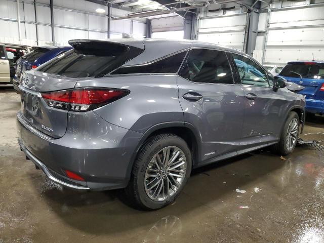 2T2JGMDA3LC049063 - 2020 LEXUS RX 450H GRAY photo 3