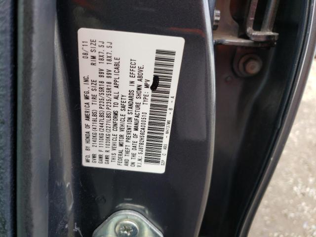 5J8TB2H56CA000510 - 2012 ACURA RDX TECHNOLOGY GRAY photo 13