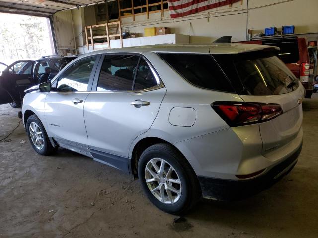 3GNAXUEV7NS102785 - 2022 CHEVROLET EQUINOX LT SILVER photo 2