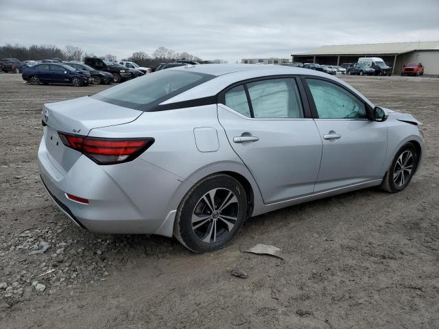 3N1AB8CV0LY234608 - 2020 NISSAN SENTRA SV SILVER photo 3