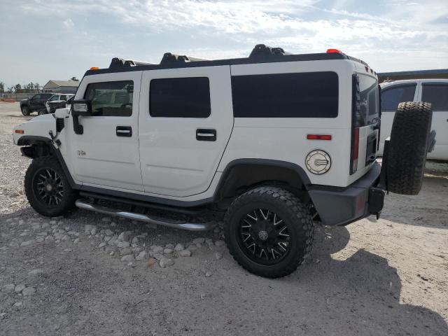 5GRGN23U37H105216 - 2007 HUMMER H2 WHITE photo 2