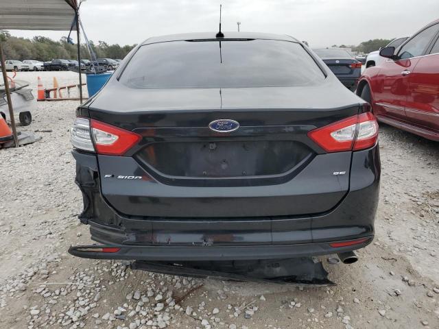 3FA6P0H75ER257451 - 2014 FORD FUSION SE BLACK photo 6