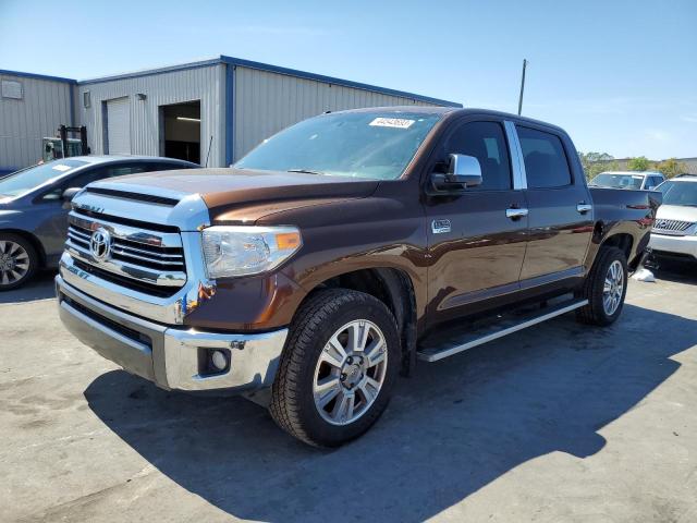 5TFGW5F15GX197145 - 2016 TOYOTA TUNDRA CREWMAX 1794 BROWN photo 1