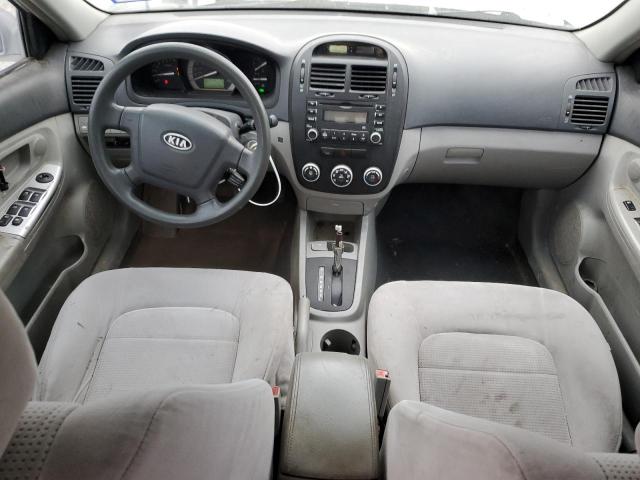 KNAFE121775442310 - 2007 KIA SPECTRA EX SILVER photo 8