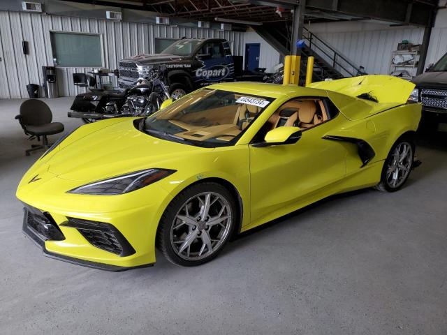 1G1YC3D48N5106949 - 2022 CHEVROLET CORVETTE STINGRAY 3LT YELLOW photo 1