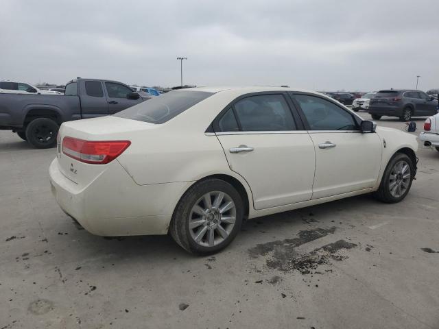 3LNHL2GC3CR829019 - 2012 LINCOLN MKZ WHITE photo 3