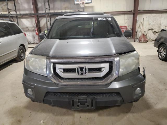 5FNYF4H92BB013736 - 2011 HONDA PILOT TOURING GRAY photo 5