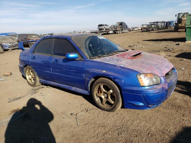 JF1GD70614L523487 - 2004 SUBARU IMPREZA WRX STI BLUE photo 4