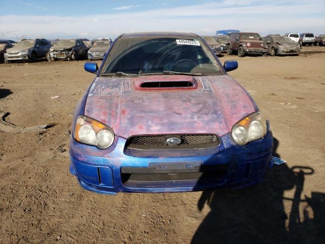 JF1GD70614L523487 - 2004 SUBARU IMPREZA WRX STI BLUE photo 5