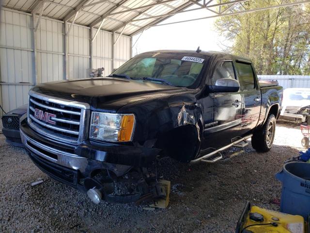 3GTP2VE75CG129881 - 2012 GMC SIERRA K1500 SLE BLACK photo 1