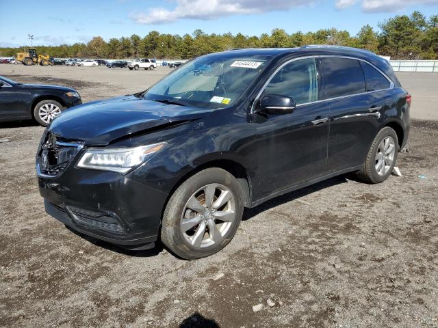 5FRYD4H86FB028970 - 2015 ACURA MDX ADVANCE BLACK photo 1