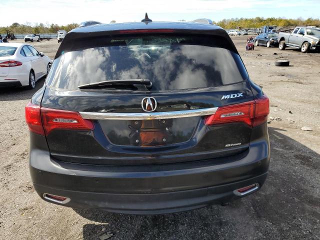 5FRYD4H86FB028970 - 2015 ACURA MDX ADVANCE BLACK photo 6