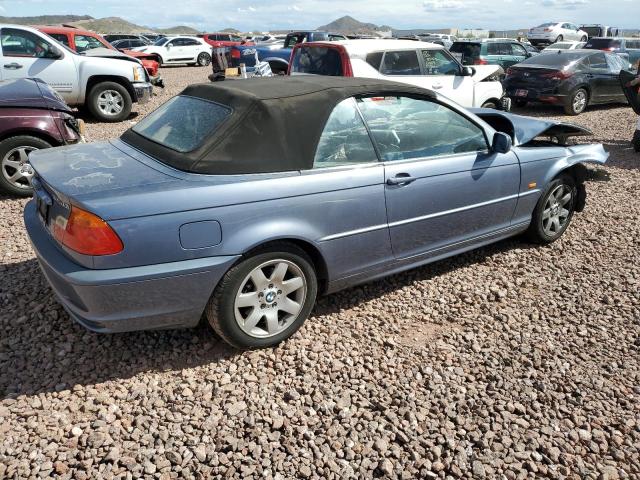 WBABS33431JY51530 - 2001 BMW 325 CI BLUE photo 3