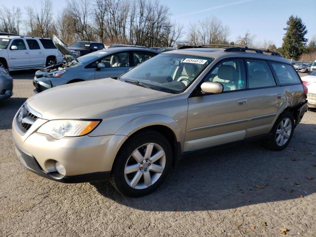 4S4BP62C187303351 - 2008 SUBARU OUTBACK 2.5I LIMITED GOLD photo 1