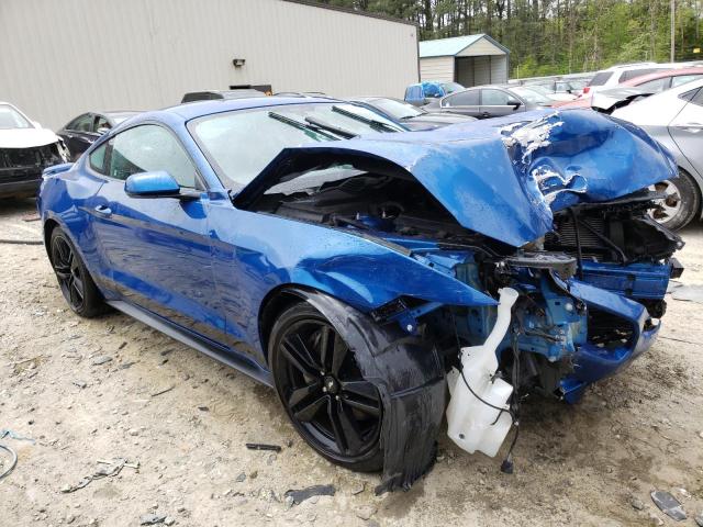 1FA6P8TH9H5329225 - 2017 FORD MUSTANG BLUE photo 1