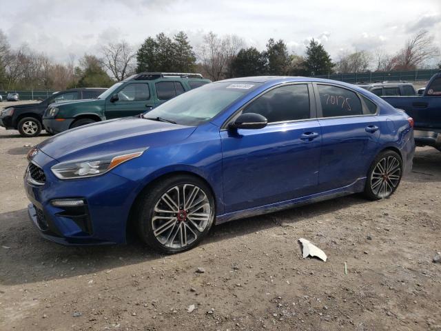 3KPF44AC1LE161824 - 2020 KIA FORTE GT BLUE photo 1