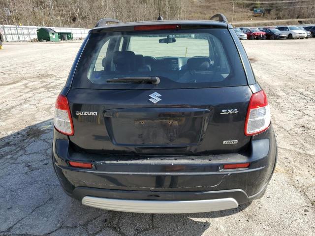 JS2YB413X75107640 - 2007 SUZUKI SX4 BLACK photo 6