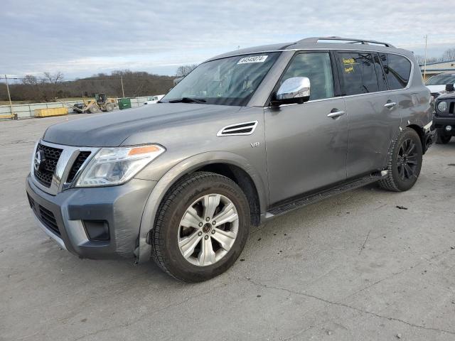 JN8AY2NE5H9706891 - 2017 NISSAN ARMADA PLATINUM GRAY photo 1