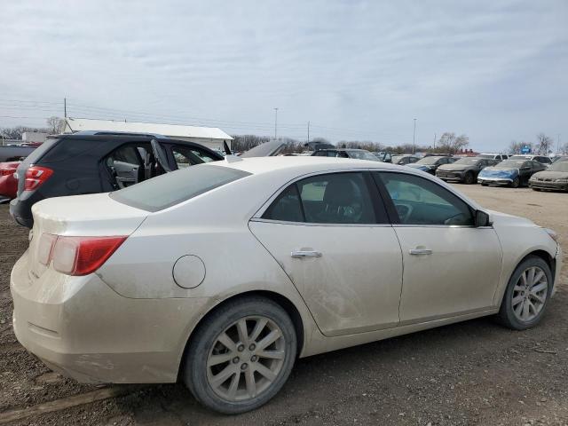 1G11H5SL2EF224854 - 2014 CHEVROLET MALIBU LTZ WHITE photo 3