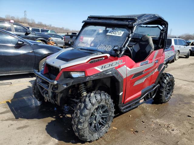 3NSRGK998JH478236 - 2018 POLARIS GENERAL 1000 EPS RIDE COMMAND EDITION RED photo 2