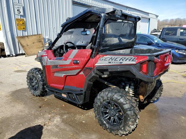 3NSRGK998JH478236 - 2018 POLARIS GENERAL 1000 EPS RIDE COMMAND EDITION RED photo 3