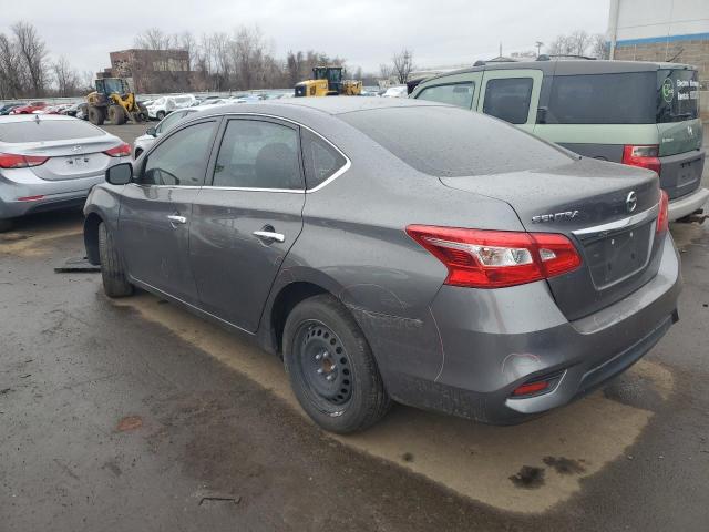 3N1AB7AP2KY404562 - 2019 NISSAN SENTRA S GRAY photo 2