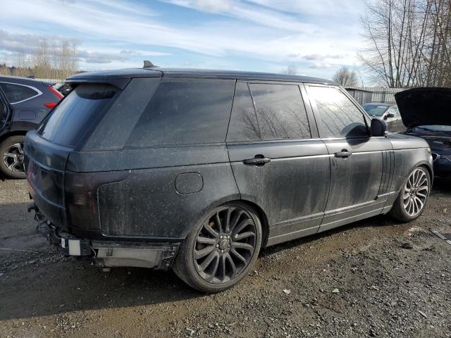 SALGV2TF7FA240203 - 2015 LAND ROVER RANGE ROVE AUTOBIOGRAPHY BLACK photo 3