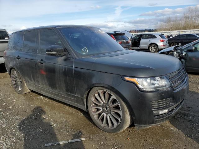 SALGV2TF7FA240203 - 2015 LAND ROVER RANGE ROVE AUTOBIOGRAPHY BLACK photo 4