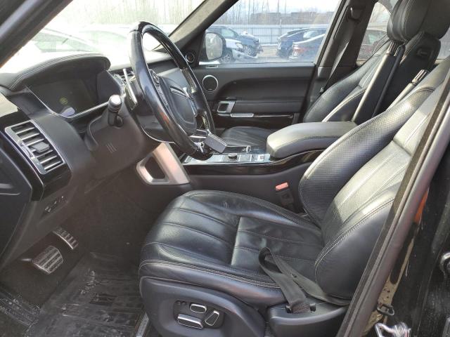 SALGV2TF7FA240203 - 2015 LAND ROVER RANGE ROVE AUTOBIOGRAPHY BLACK photo 7