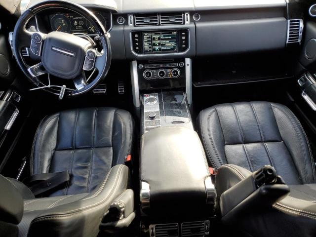 SALGV2TF7FA240203 - 2015 LAND ROVER RANGE ROVE AUTOBIOGRAPHY BLACK photo 8
