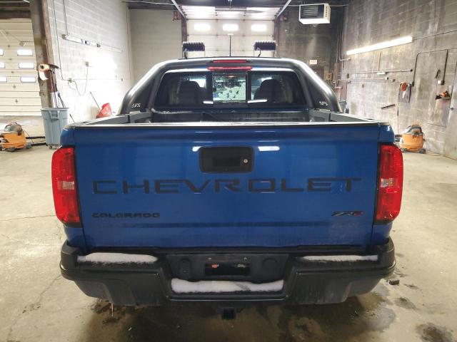 1GCGTEEN8N1244309 - 2022 CHEVROLET COLORADO ZR2 BLUE photo 6