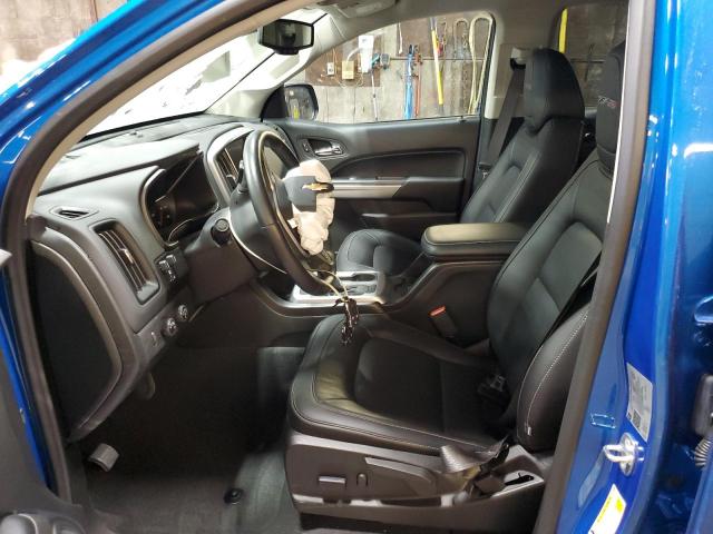 1GCGTEEN8N1244309 - 2022 CHEVROLET COLORADO ZR2 BLUE photo 7