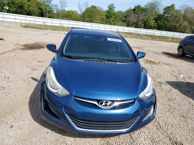 KMHDH4AE3GU480691 - 2016 HYUNDAI ELANTRA GT SE BLUE photo 5