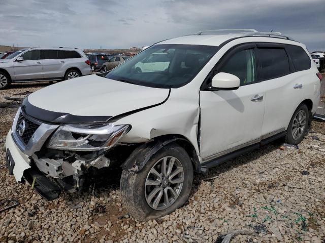 5N1AR2MM2DC619640 - 2013 NISSAN PATHFINDER S 白色 照片 1