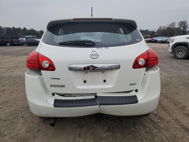 JN8AS5MV5BW305855 - 2011 NISSAN ROGUE S WHITE photo 6