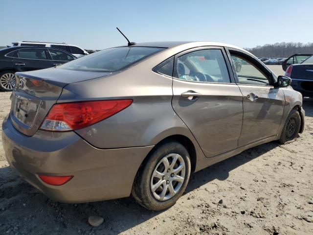 KMHCT4AE8DU315869 - 2013 HYUNDAI ACCENT GLS SILVER photo 3