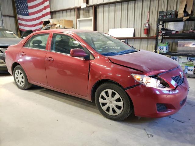 2T1BU4EE0AC317633 - 2010 TOYOTA COROLLA BASE RED photo 4