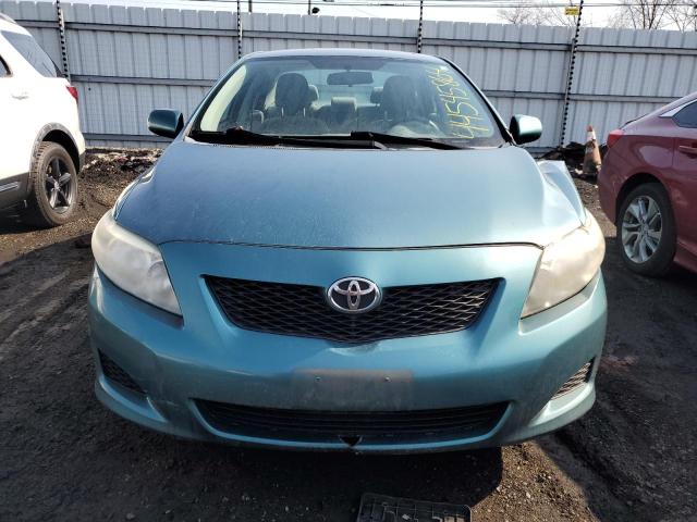 2T1BU4EE1AC251125 - 2010 TOYOTA COROLLA BASE GREEN photo 5