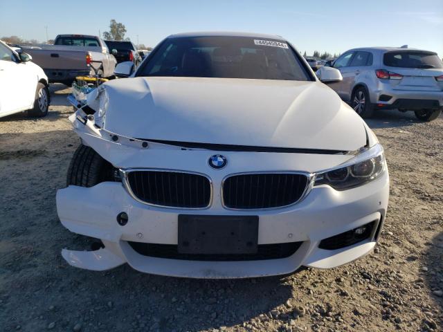 WBA4Z1C58JEC72353 - 2018 BMW 430I WHITE photo 5