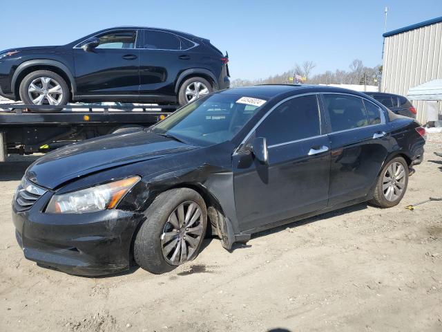 1HGCP3F86CA007395 - 2012 HONDA ACCORD EXL BLACK photo 1