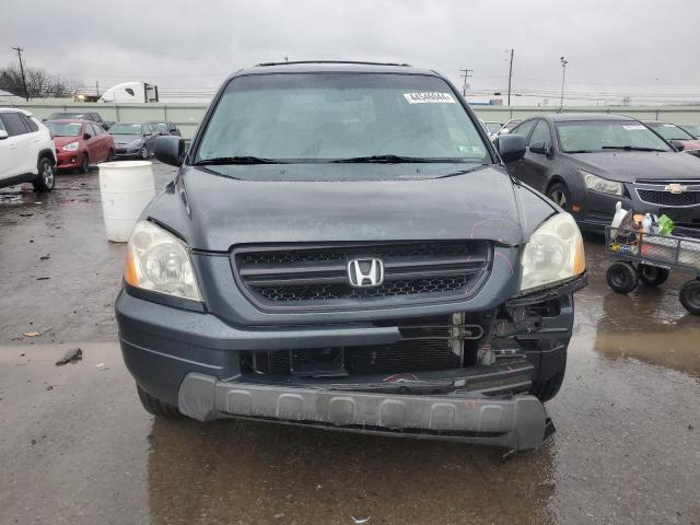 2HKYF18484H528490 - 2004 HONDA PILOT EX GREEN photo 5