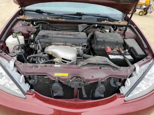 4T1BE30K36U143325 - 2006 TOYOTA CAMRY LE MAROON photo 11