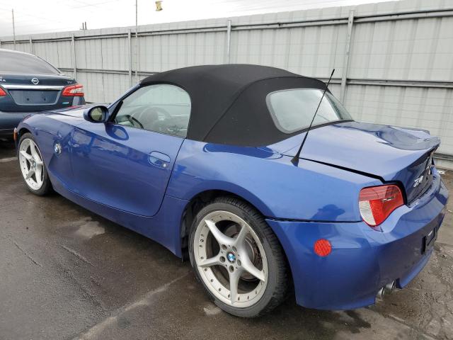 4USBU53537LW92761 - 2007 BMW Z4 3.0SI BLUE photo 2