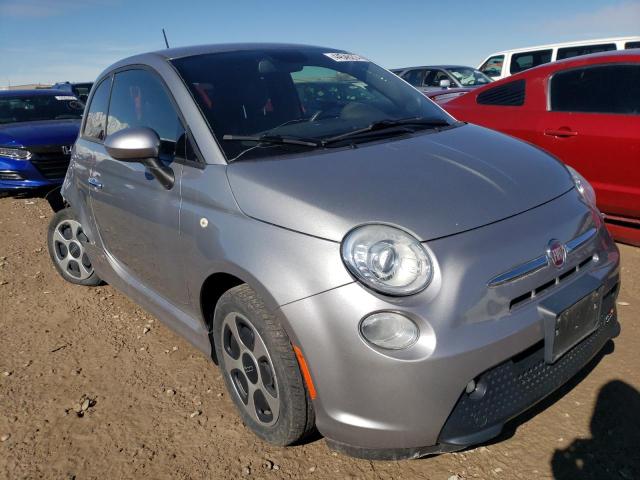 3C3CFFGE3FT726130 - 2015 FIAT 500 ELECTRIC SILVER photo 4