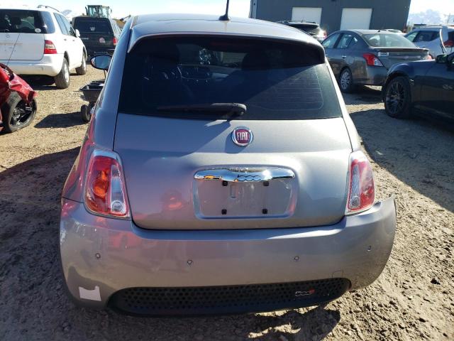 3C3CFFGE3FT726130 - 2015 FIAT 500 ELECTRIC SILVER photo 6