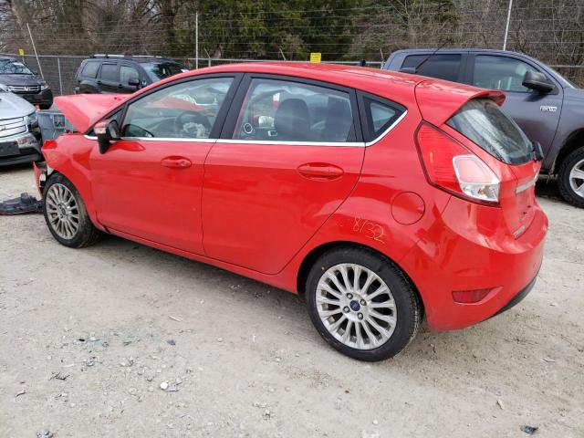 3FADP4FJ6FM108512 - 2015 FORD FIESTA TITANIUM RED photo 2