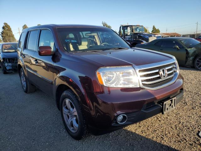 5FNYF3H45DB006913 - 2013 HONDA PILOT EX BURGUNDY photo 4